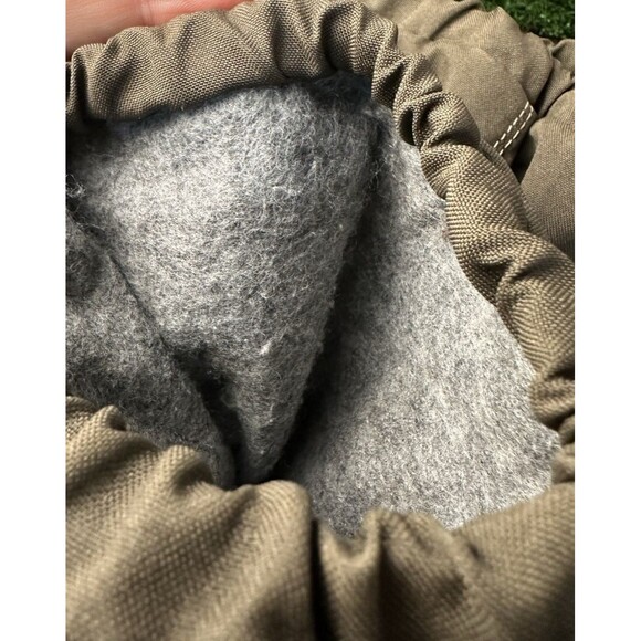 Pajar womens tall winter rain boots shoes brown drawstring patch size 10 Euro 41 - Picture 6 of 6